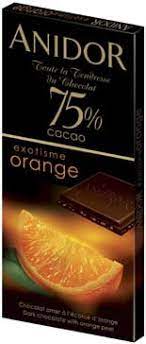 Ciocolata - ANIDOR 80G 75% ORANGE, mcanonstop.ro