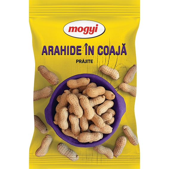 Alune / Fistic/ Migdale - ARAHIDE MOGYI 400G IN COAJA, mcanonstop.ro