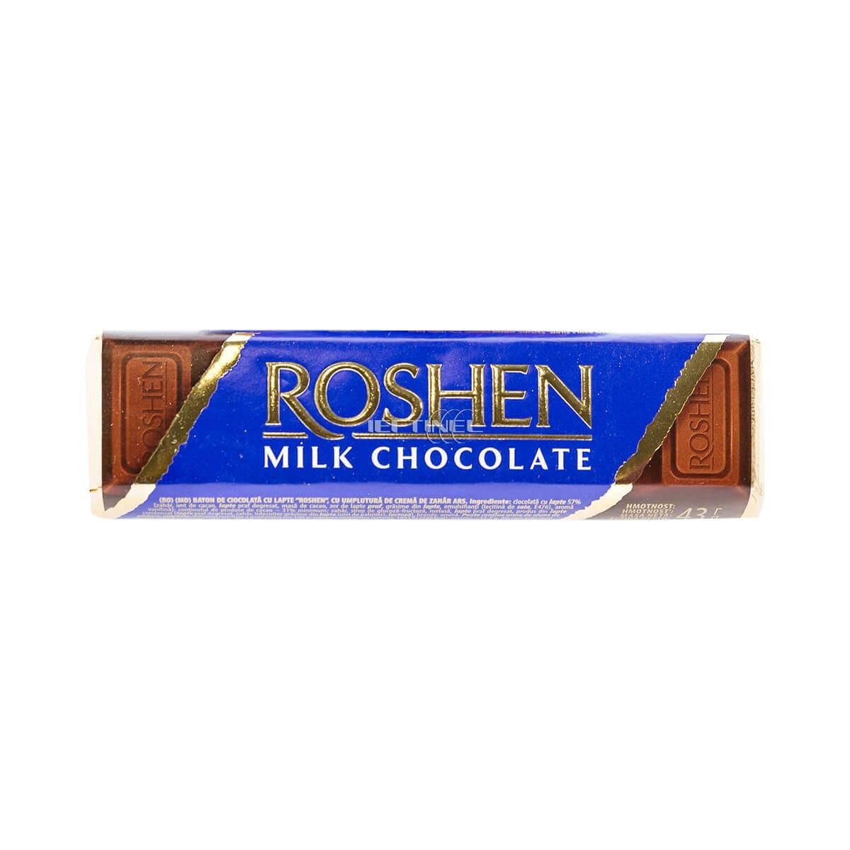 Ciocolata - BATON ROSHEN 43G MILK, mcanonstop.ro