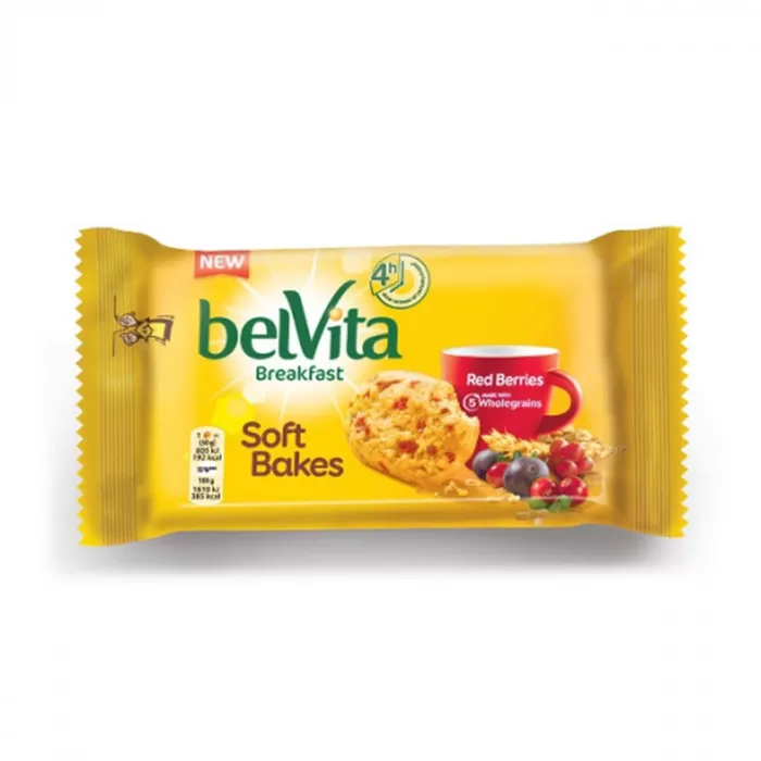 Biscuiti - BELVITA SOFT BAKES 50GR RED BERRY, mcanonstop.ro