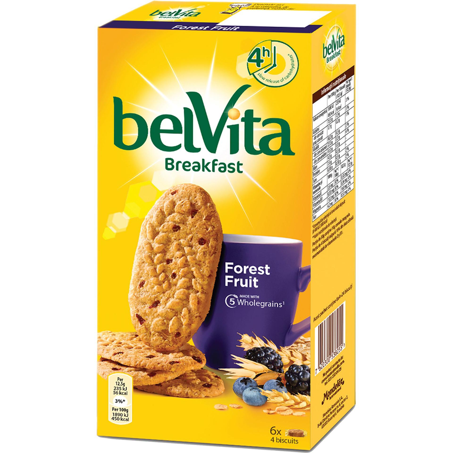 Biscuiti - BELVITA START 300G CEREALE&FR PADURE, mcanonstop.ro