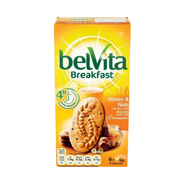 Biscuiti - BELVITA START 50G ALUNE SI MIERE, mcanonstop.ro