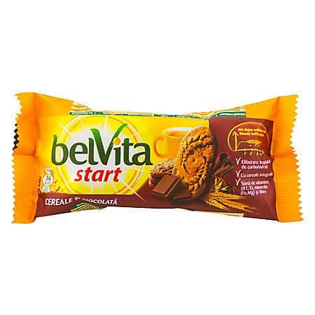 Biscuiti - BELVITA START 50G CEREALE& CIOC, mcanonstop.ro