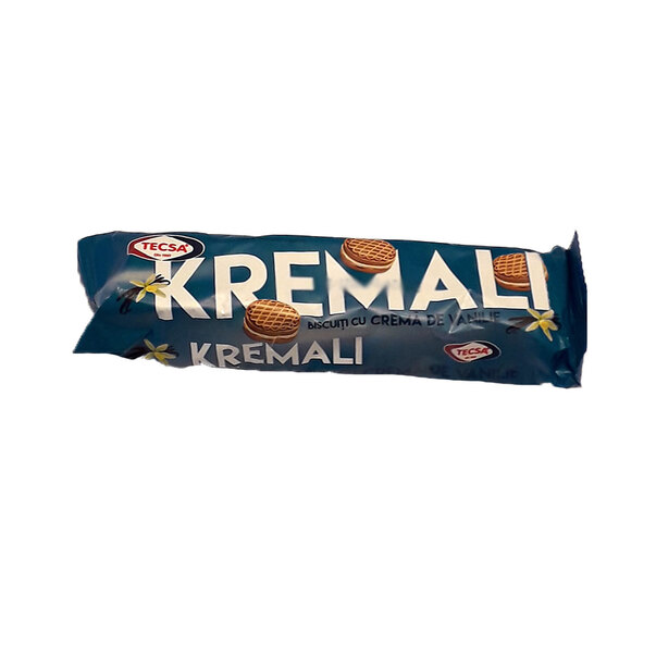 Biscuiti - BISCUITI KREMALI 80G CR. VANILIE, mcanonstop.ro