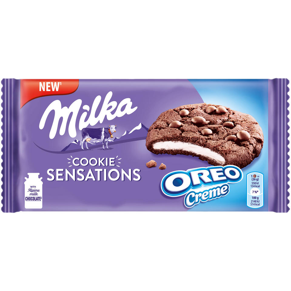 Biscuiti - BISCUITI MILKA COOKIE SENZATIONS OREO156G, mcanonstop.ro