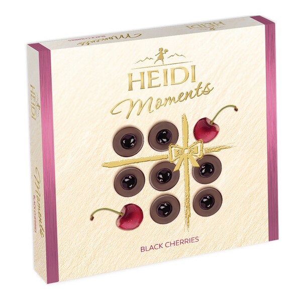 Bomboane de ciocolata / praline - BOMBOANE  HEIDI GRAND`OR MOMENTS 150G CHERRY, mcanonstop.ro