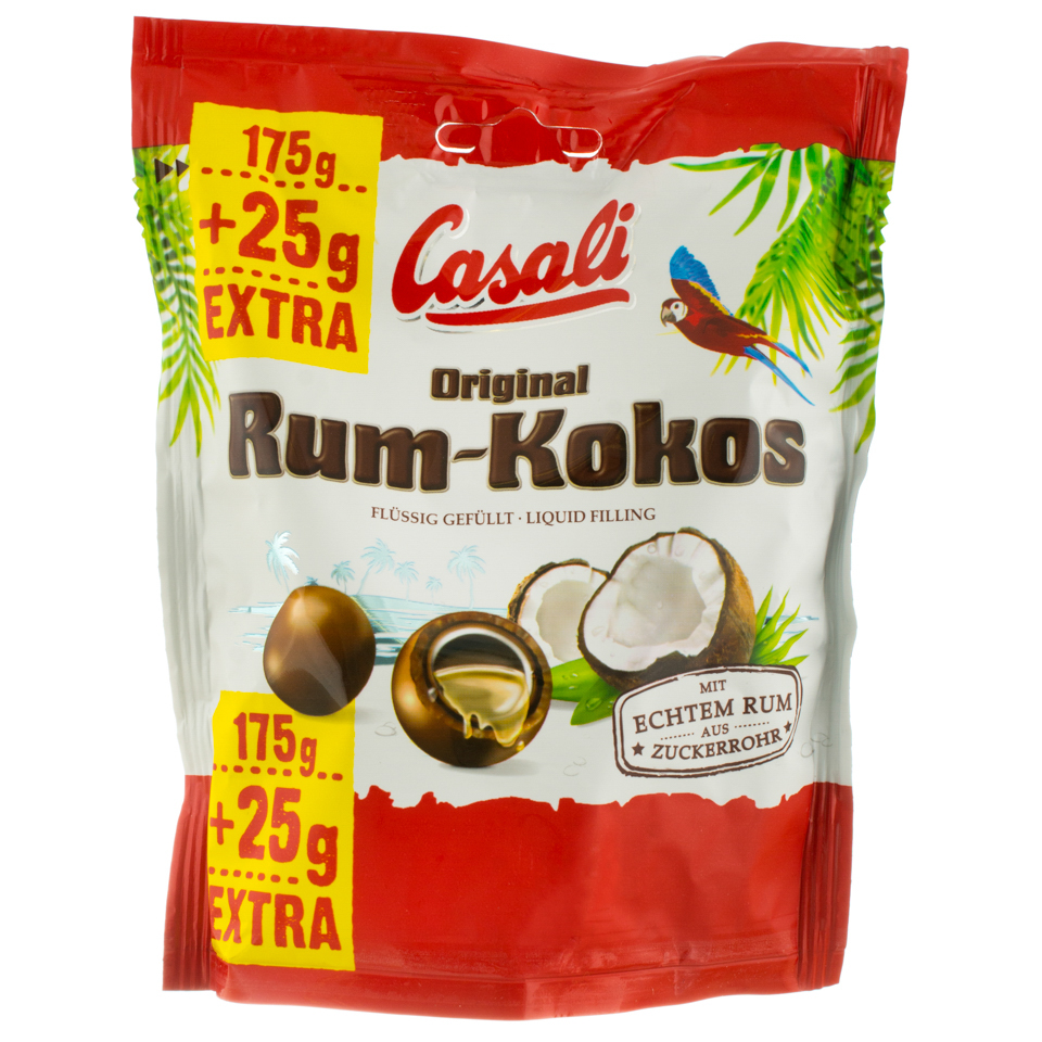 Bomboane de ciocolata / praline - BOMBOANE  RUM KOKOS 175G + 25G GRATIS, mcanonstop.ro