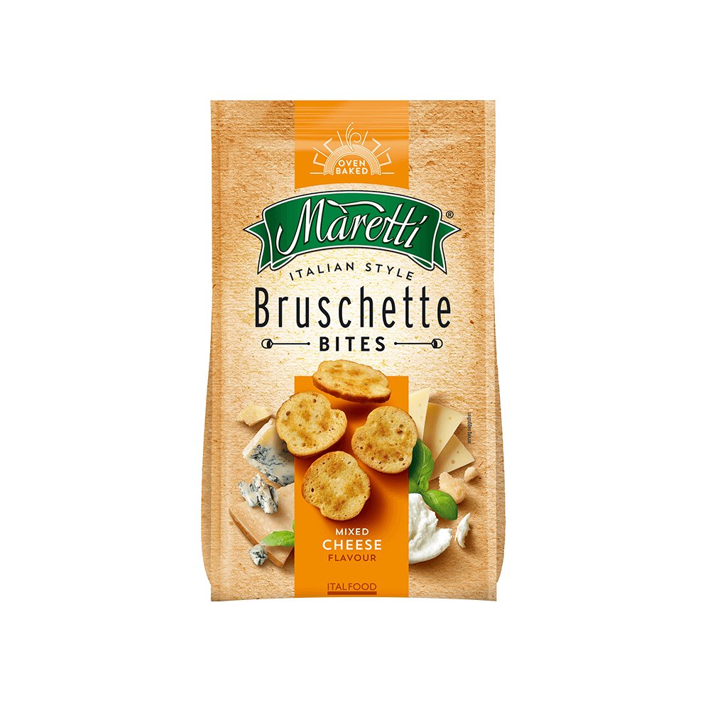 Chips / Snaks / Pufuleti - BRUSCHETTE MARETTI 70G BRANZA, mcanonstop.ro