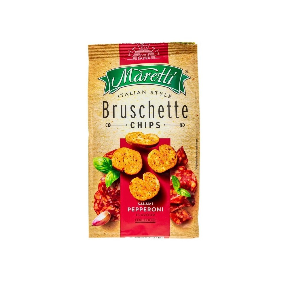 Maxi mix/ covrigei - BRUSCHETTE MARETTI 70G SALAMI PEPPERONI, mcanonstop.ro