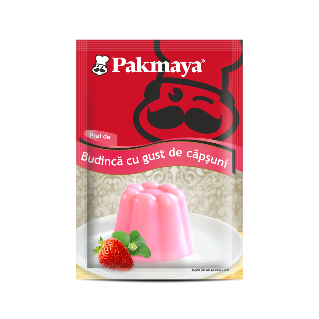 Budinca - BUDINCA PAKMAYA  40G CAPSUNI, mcanonstop.ro