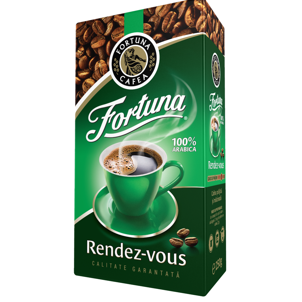 Cafea naturala - CAFEA FORTUNA 250G RENDEZ-VOUS, mcanonstop.ro