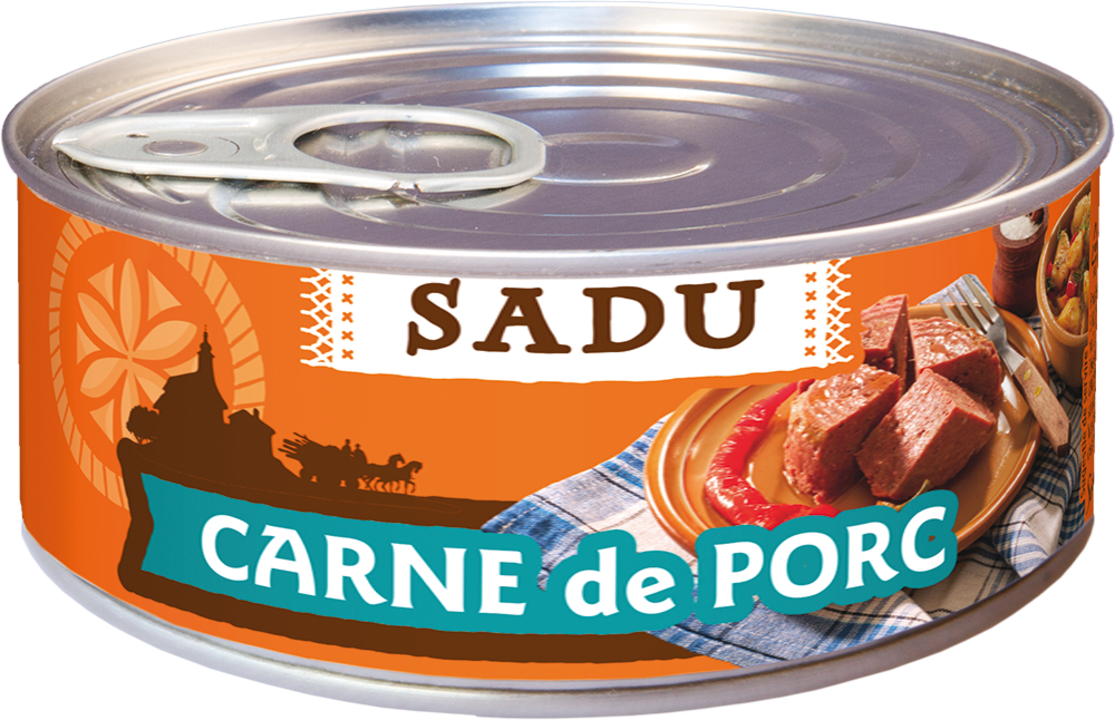 Conserve carne / Pate - CARNE SADU 300G PORC IN SUC PROPRIU
, mcanonstop.ro