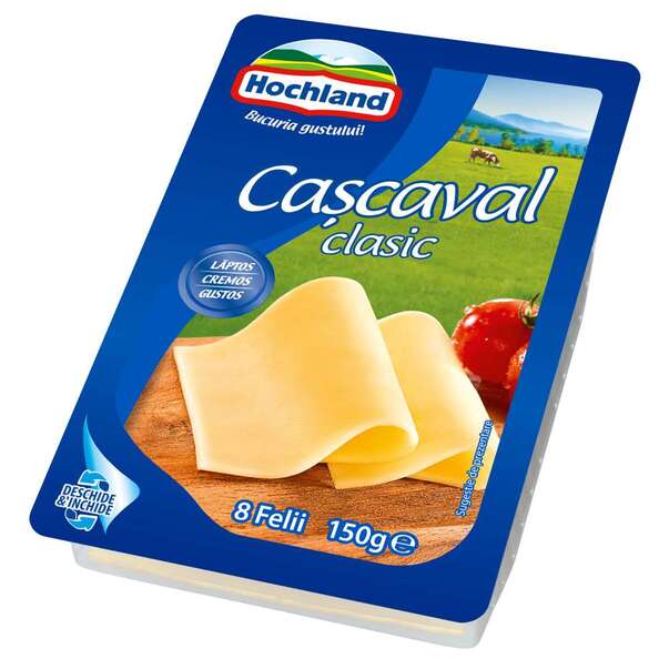 Cascaval - CASCAVAL HOCHLAND 150G FELII CLASIC, mcanonstop.ro