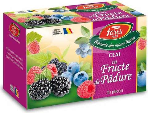 Ceai Plic - CEAI FARES 40G FRUCTE PADURE, mcanonstop.ro