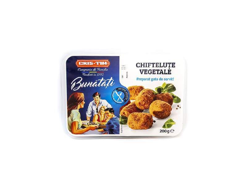 Mancare aproape gata - CHIFTELUTE VEGETALE 200G CRISTIM, mcanonstop.ro