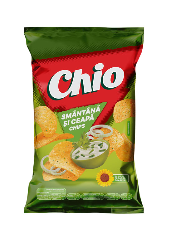 Chips / Snaks / Pufuleti - CHIO CHIPS 140G SMANTANA&CEAPA, mcanonstop.ro