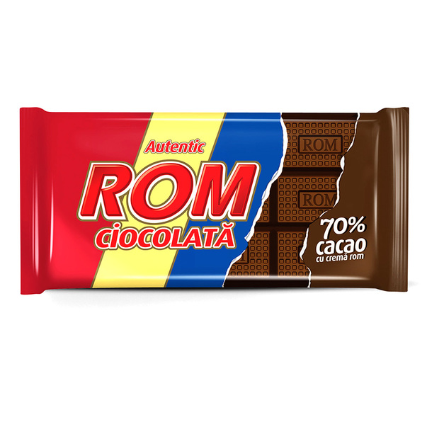 Ciocolata - CIOCOLATA ROM 88G 70% CACAO, mcanonstop.ro