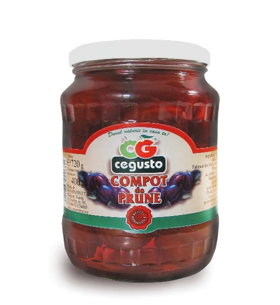 Conserve fructe - COMPOT CEGUSTO 720G PRUNE, mcanonstop.ro