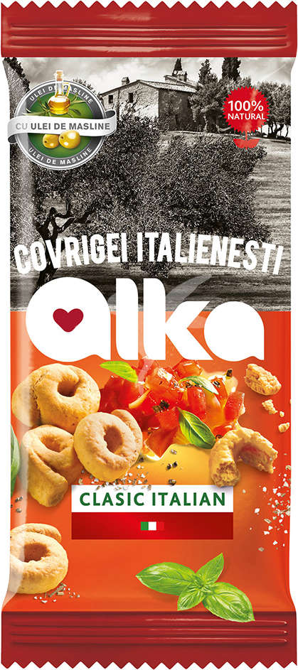 Maxi mix/ covrigei - COVRIGEII CASEI ALKA 180G ITALIAN, mcanonstop.ro