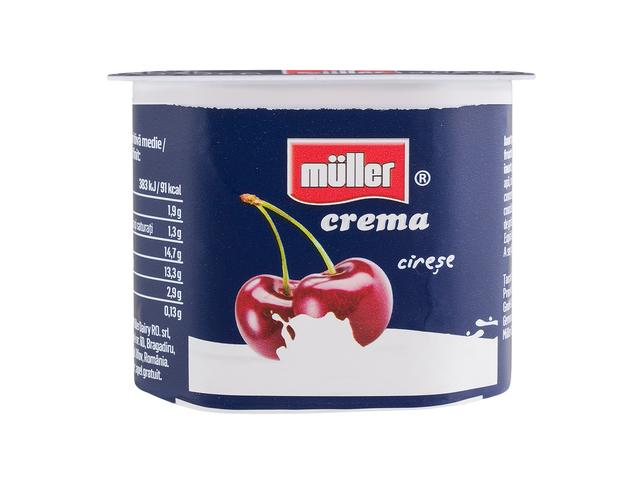 Iaurt natural/fructe - CREMA IAURT MULLER 125G CIRESE, mcanonstop.ro