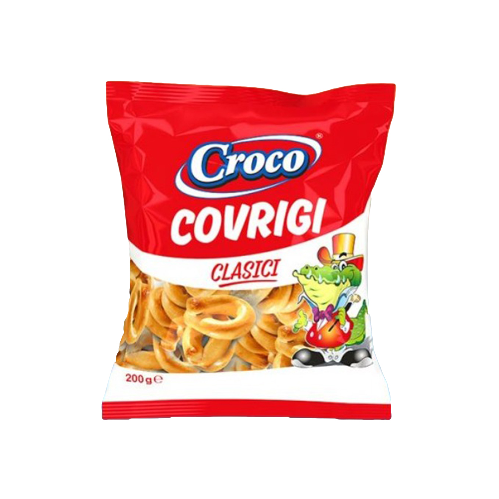 Biscuiti - CROCO COVRIGI 200G CLASICI, mcanonstop.ro