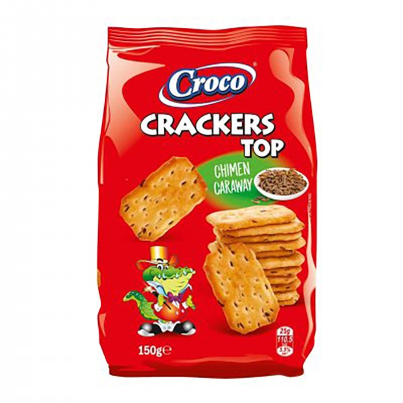 Biscuiti - CROCO CRACKERS 150G CHIMEN, mcanonstop.ro