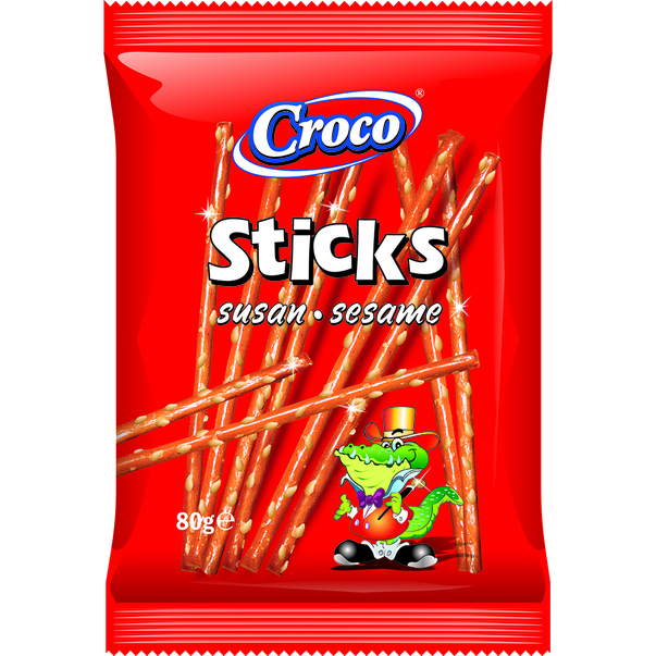 Maxi mix/ covrigei - CROCO STICKS MAX SUSAN 80GR, mcanonstop.ro