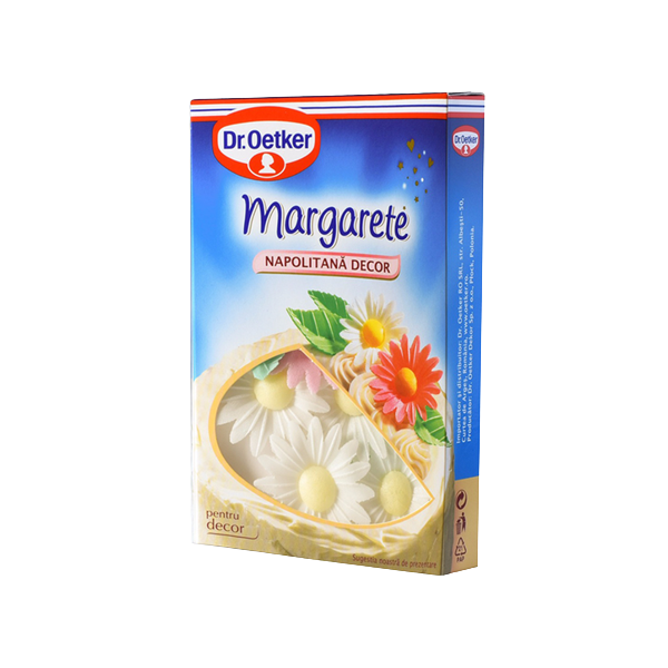 Ingrediente prajituri - DECOR MARGERETE DR. OETKER 3.5G, mcanonstop.ro