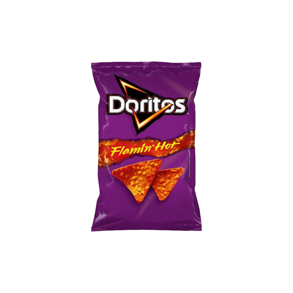 Chips / Snaks / Pufuleti - DORITOS 75G FLAMIN HOT PICANT, mcanonstop.ro