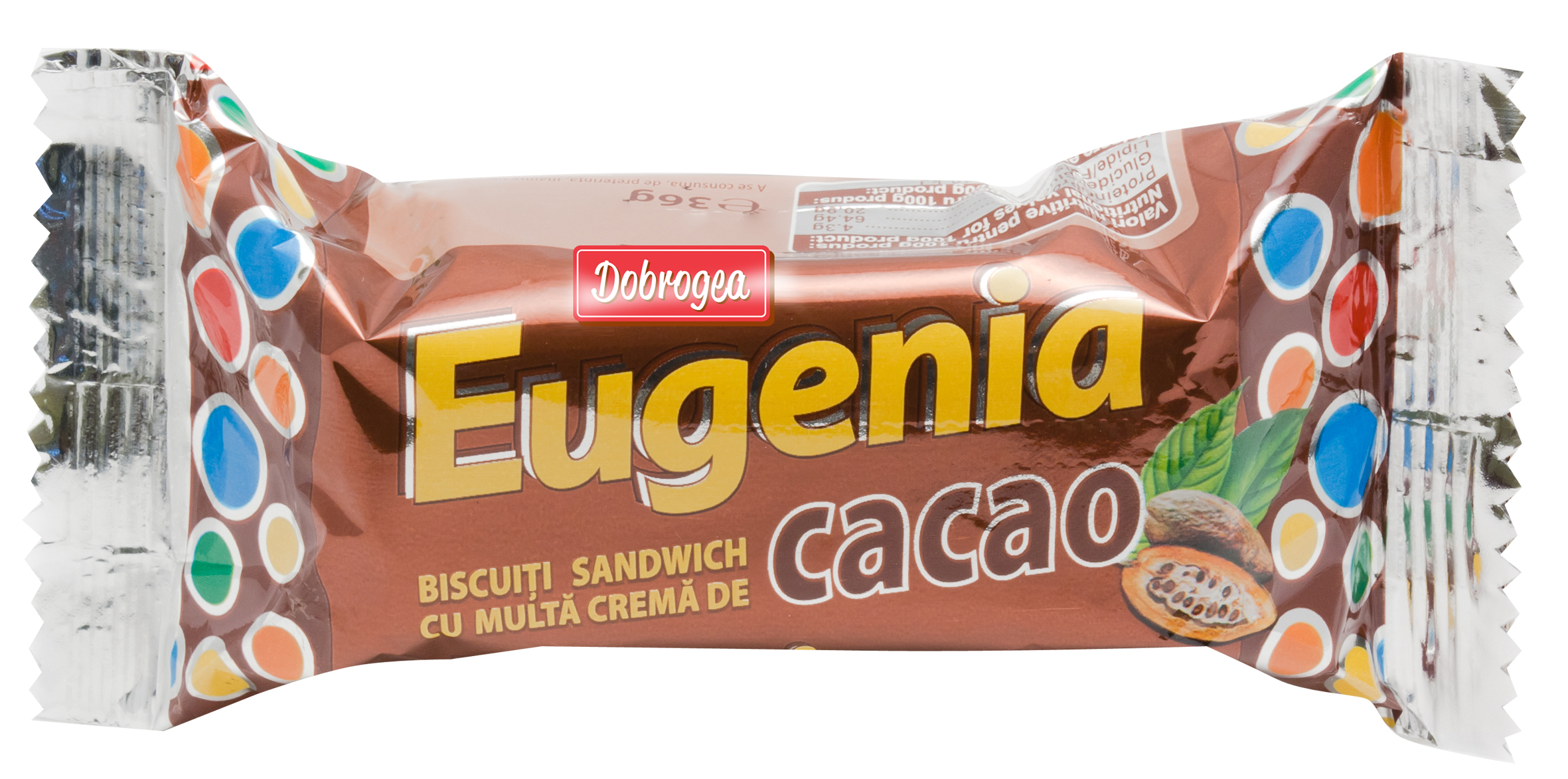 Biscuiti - EUGENIA DOBROGEA 36G CACAO, mcanonstop.ro