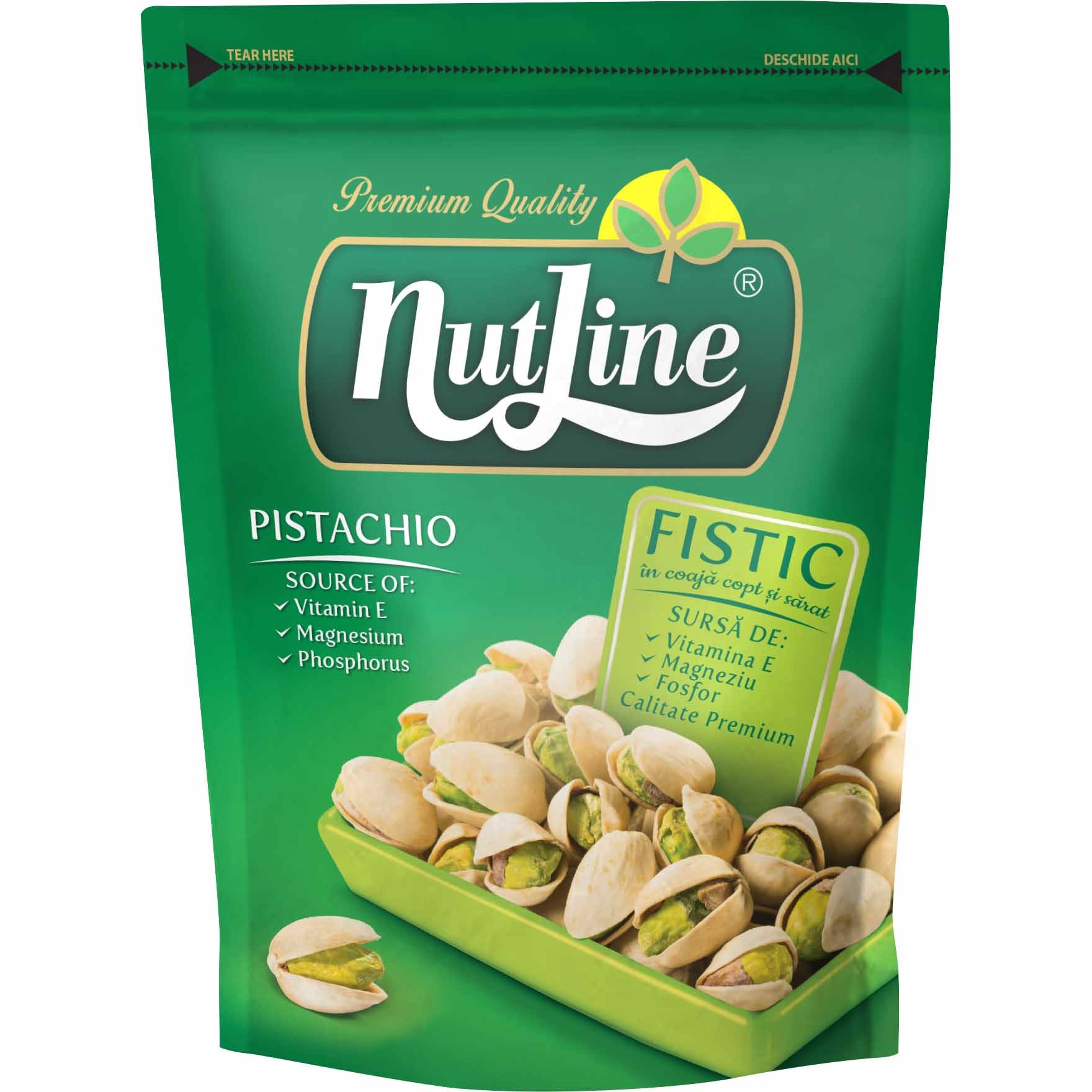 Alune / Fistic/ Migdale - FISTIC NUTLINE 150G, mcanonstop.ro