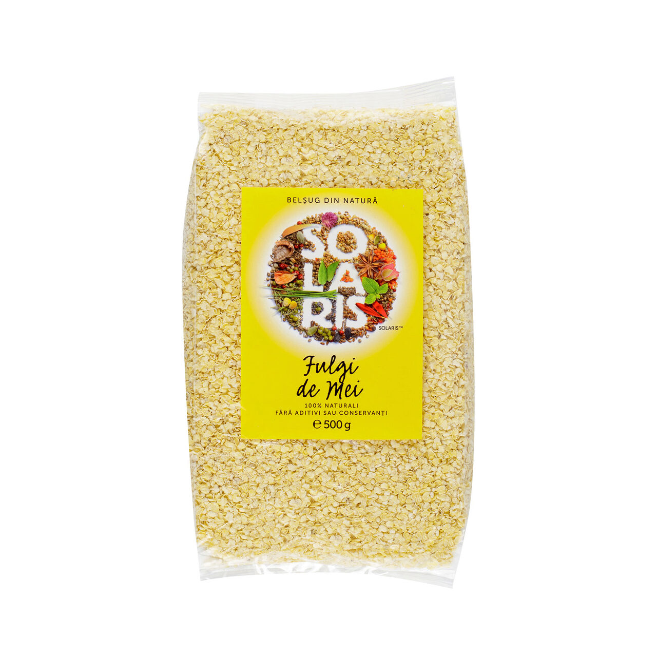 Fulgi si Cereale - FULGI DE MEI 500G SOLARIS, mcanonstop.ro