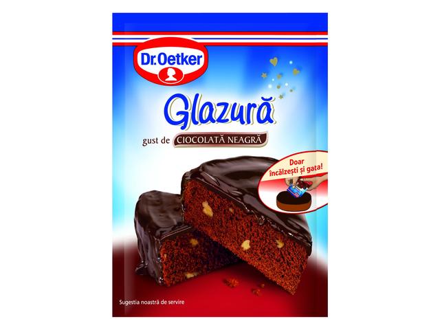 Ingrediente prajituri - GLAZURA DR. OETKER 100G CIOC NEAGRA, mcanonstop.ro