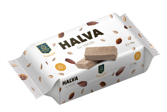 Halva / nuga / turta dulce - HALVA FELEACUL 170G CU CACAO, mcanonstop.ro