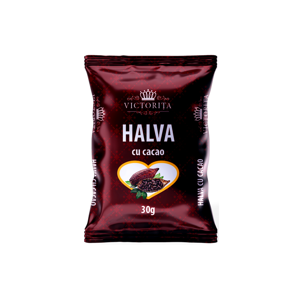 Halva / nuga / turta dulce HALVA VICTORITA 30G CACAO 50B/CUT