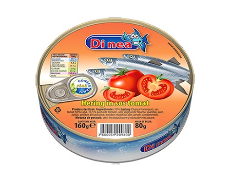 Conserve peste - HERING DI NEA 160G SOS TOMAT
, mcanonstop.ro