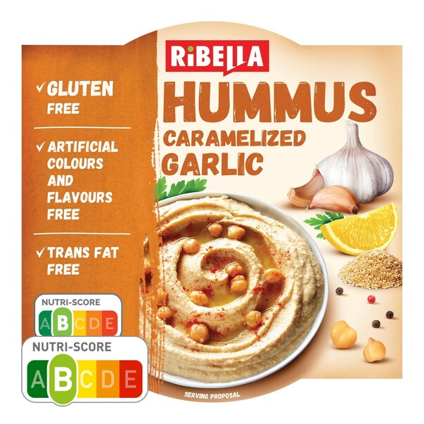 Mancare aproape gata - HUMUS RIBELLA 200G USTUROI CARAMELIZAT, mcanonstop.ro