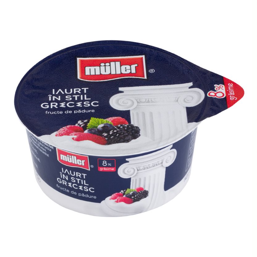 Iaurt natural/fructe - IAURT GRECESC MULLER 140G FRUCTE PADURE, mcanonstop.ro