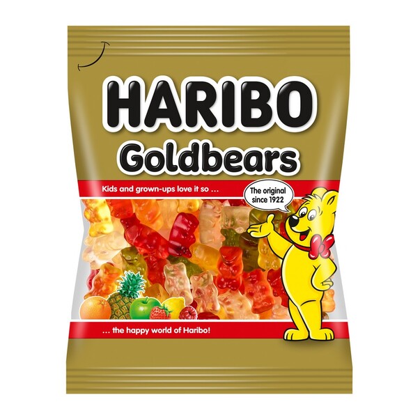 Bomboane de ciocolata / praline - JELEU HARIBO 100G GOLDBAREN, mcanonstop.ro