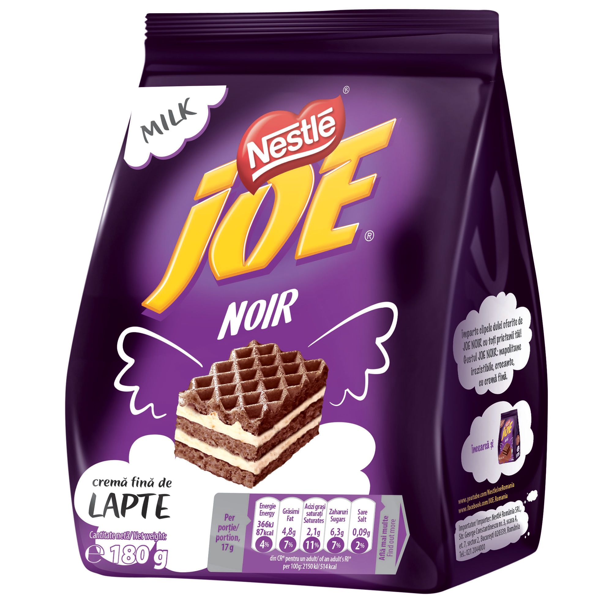 Napolitane/Pernite - JOE KROKANT 180G LAPTE, mcanonstop.ro