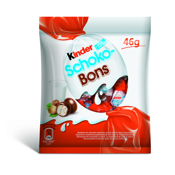 Ciocolata - KINDER SCHOCO-BONS 46G, mcanonstop.ro