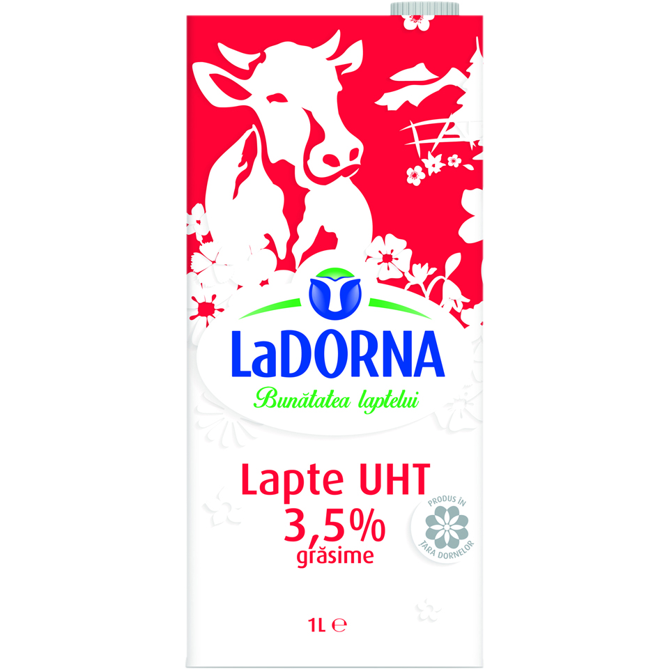 Lapte/ Lapte cu ciocolata - LAPTE DORNA 1L 3.5% UHT, mcanonstop.ro