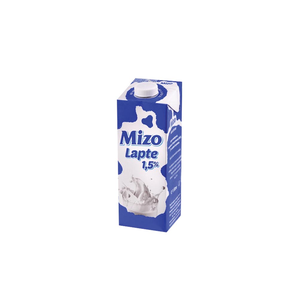 Lapte/ Lapte cu ciocolata - LAPTE MIZO 1.5% 1L UHT.
, mcanonstop.ro