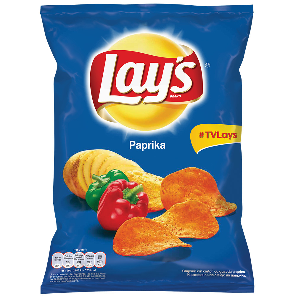 Chips / Snaks / Pufuleti - LAY S CHIPS 60G PAPRIKA
, mcanonstop.ro