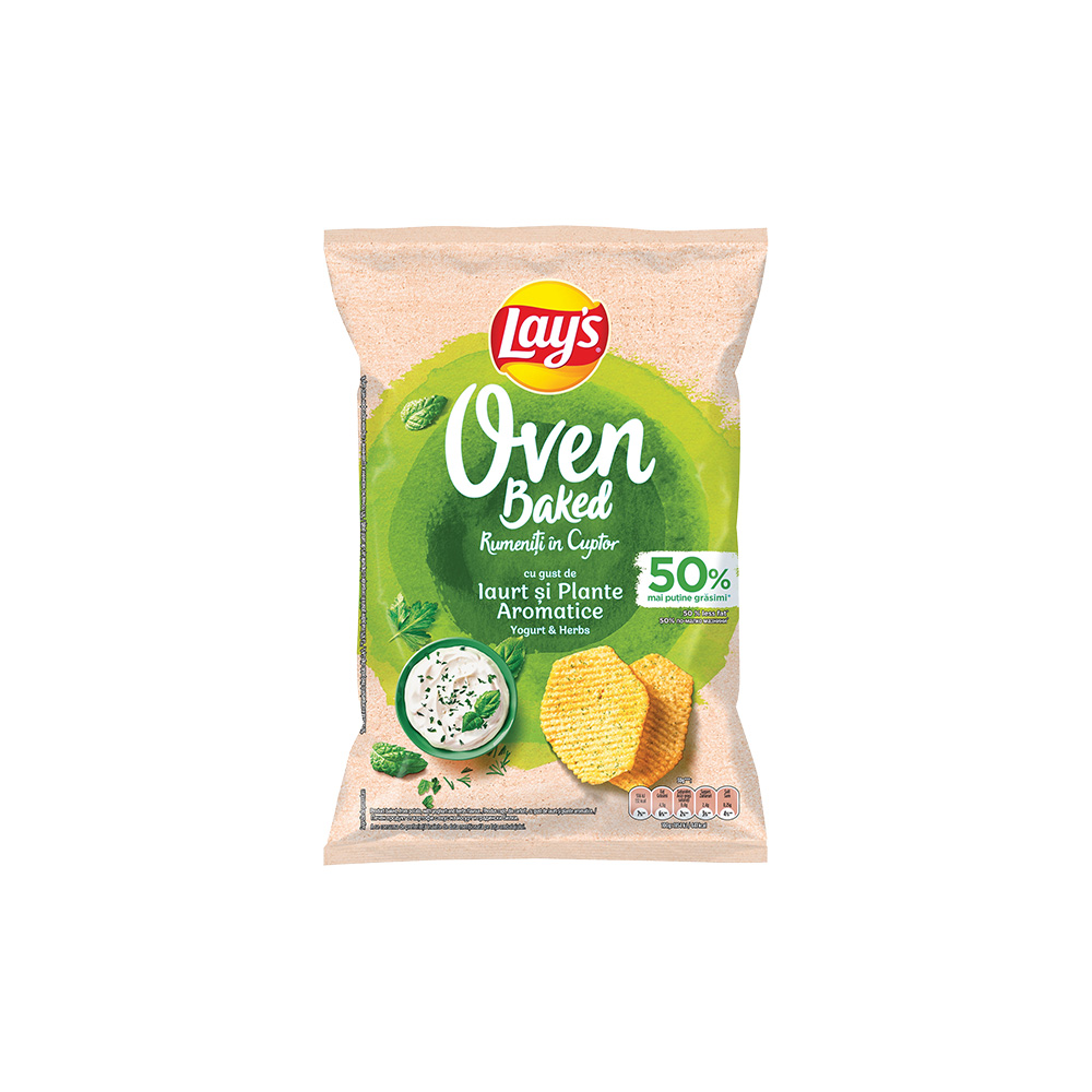 Chips / Snaks / Pufuleti - LAY S CHIPS COPT 105G IAURT&VERDETURI, mcanonstop.ro