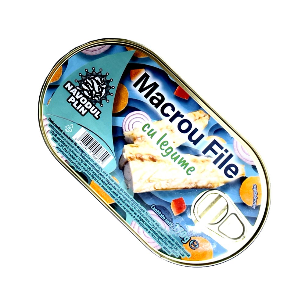 Conserve peste - MACROU FILE NAVODUL 170G LEGUME
, mcanonstop.ro