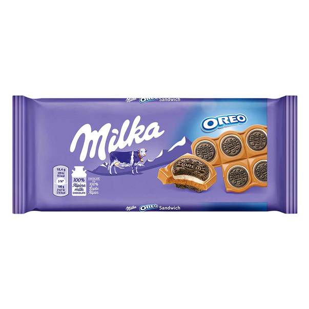 Ciocolata - MILKA 92G OREO SANDW, mcanonstop.ro