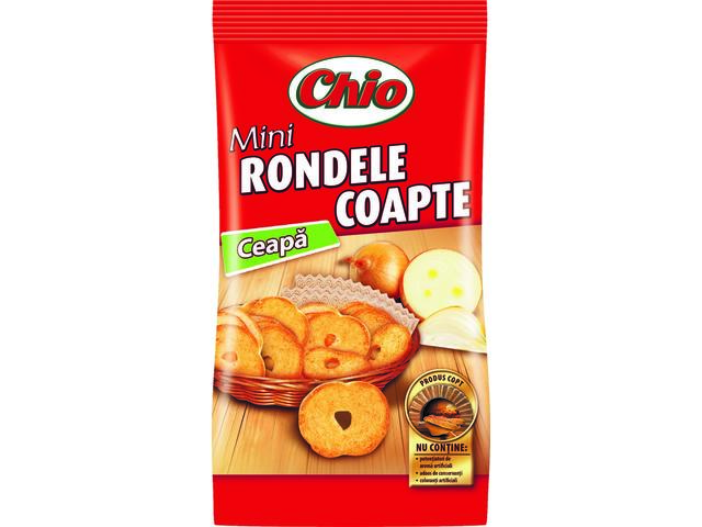 Maxi mix/ covrigei - MINI RONDELE CHIO 80G CEAPA, mcanonstop.ro