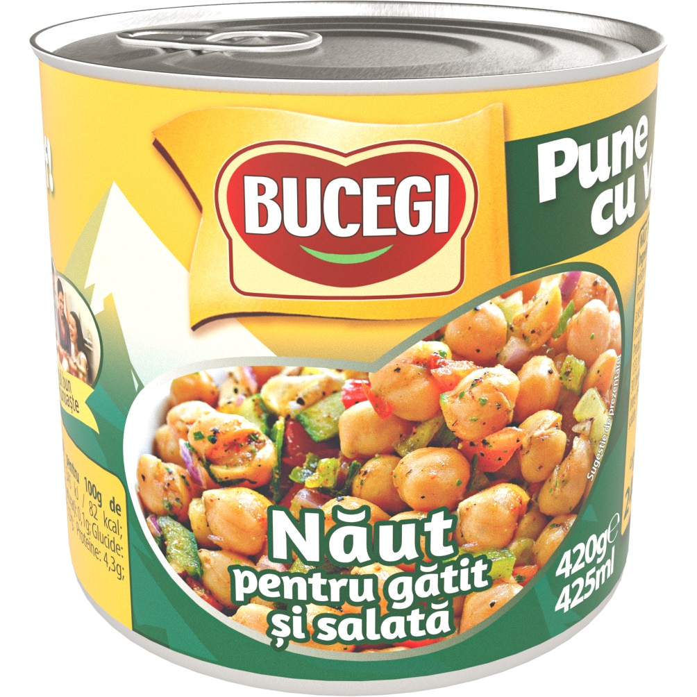 Conserve legume - NAUT BUCEGI 400G PT GATIT SI SALATA, mcanonstop.ro