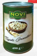 Conserve legume - NOVI FASOLE ALBA CANNELLINI 400G (24cut/bax), mcanonstop.ro